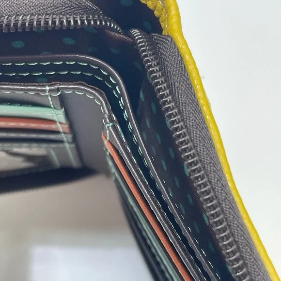 NWT Chala Llama Vegan Leather Wallet - Picture 3 of 11